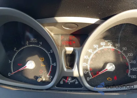 2012 Ford Fiesta Sel from USA, damaged, VIN 3FADP4CJXCM106486